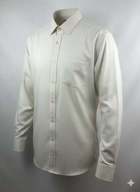 UNTUCKit XL White Gironde Long Sleeve Relaxed Fit Performance Shirt